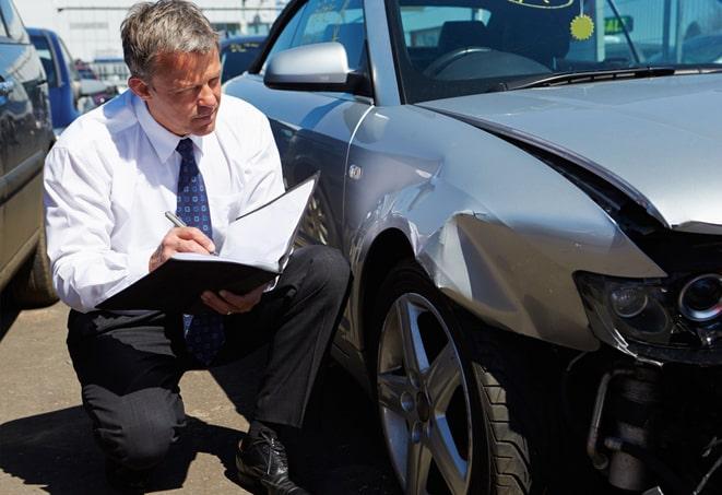 man talking on the phone about car insurance